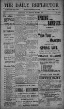 Daily Reflector, March 8, 1898