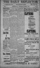 Daily Reflector, August 3, 1898