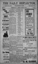 Daily Reflector, August 23, 1898