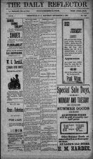 Daily Reflector, September 3, 1898