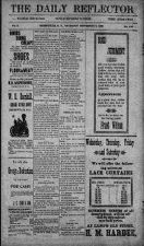 Daily Reflector, September 8, 1898