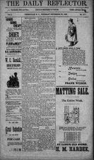 Daily Reflector, September 22, 1898