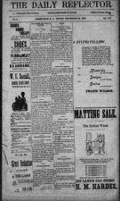 Daily Reflector, September 23, 1898