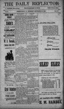 Daily Reflector, September 29, 1898