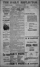 Daily Reflector, October 10, 1898