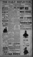 Daily Reflector, November 23, 1898