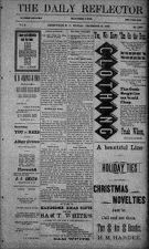 Daily Reflector, December 19, 1898