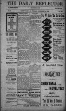 Daily Reflector, December 20, 1898