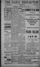 Daily Reflector, April 22, 1899