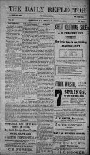 Daily Reflector, August 24, 1899