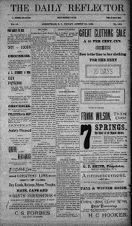 Daily Reflector, August 25, 1899