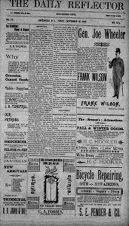 Daily Reflector, September 15, 1899