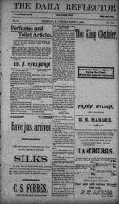 Daily Reflector, March 13, 1900