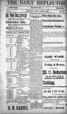 Daily Reflector, August 13, 1900