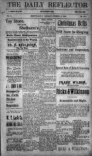 Daily Reflector, December 20, 1900