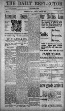 Daily Reflector, April 16, 1901