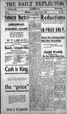 Daily Reflector, August 9, 1901