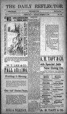 Daily Reflector, November 16, 1901