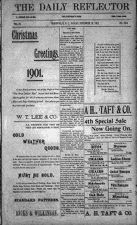 Daily Reflector, December 13, 1901