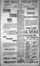 Daily Reflector, December 28, 1901