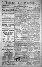 Daily Reflector, November 7, 1903