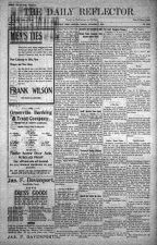 Daily Reflector, November 17, 1903