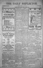 Daily Reflector, January 26, 1904