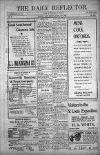 Daily Reflector, July 9, 1904