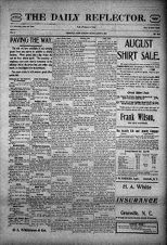 Daily Reflector, August 8, 1905