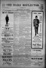 Daily Reflector, November 9, 1905