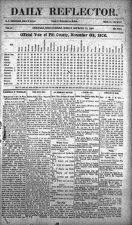 Daily Reflector, November 12, 1906