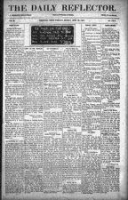 Daily Reflector, April 29, 1907