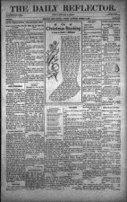 Daily Reflector, December 24, 1908