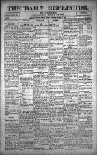 Daily Reflector, October 1, 1909