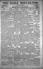 Daily Reflector, October 26, 1909