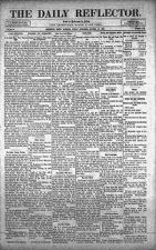 Daily Reflector, October 29, 1909