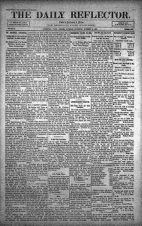 Daily Reflector, November 13, 1909