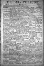 Daily Reflector, August 3, 1910