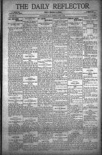 Daily Reflector, October 10, 1910