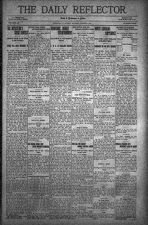 Daily Reflector, November 1, 1910