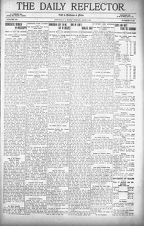 Daily Reflector, August 1, 1911