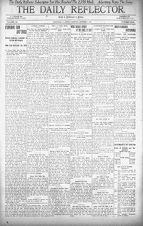 Daily Reflector, September 4, 1911