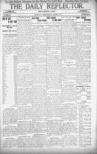 Daily Reflector, September 11, 1911