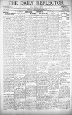 Daily Reflector, October 9, 1911