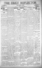 Daily Reflector, October 12, 1911