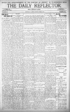 Daily Reflector, October 16, 1911