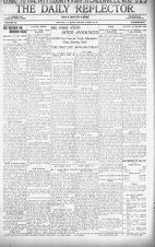 Daily Reflector, October 23, 1911