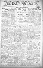 Daily Reflector, November 16, 1911