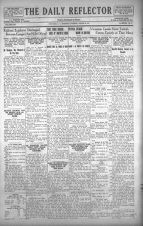 Daily Reflector, October 30, 1912