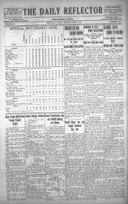 Daily Reflector, November 8, 1912